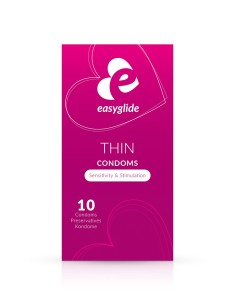 10 préservatifs Extra Fins - EasyGlide